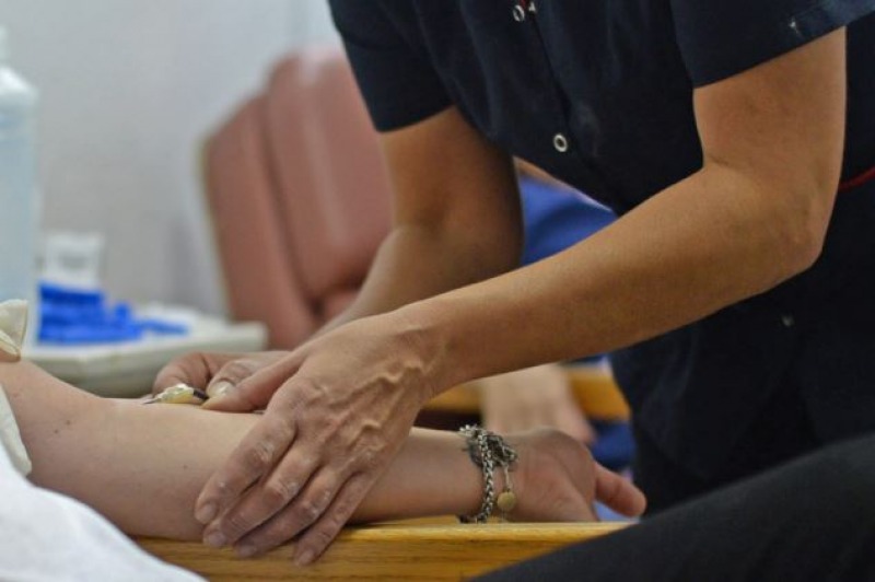 Nueva colecta de sangre de donantes voluntarios